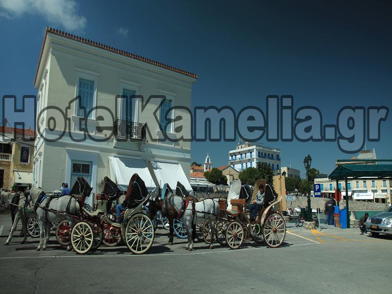 Kamelia Hotel Spétses Dış mekan fotoğraf